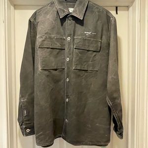 OFF-WHITE denim jacket oversized